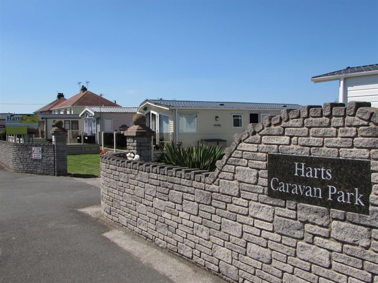 Harts Caravan Park (Pensarn, Abergele / North Wales Coast)