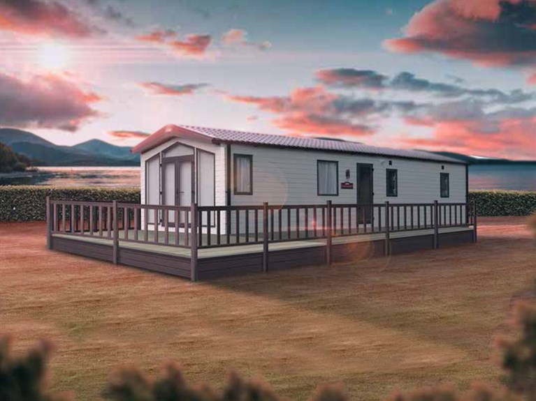 New Carnaby Glenmoor Lodge 2023 2 bedrooms 40 x 13 feet (sleeps 4/6) £74,999.00
