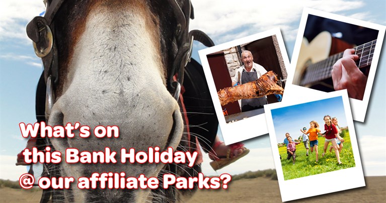Whats on this bank holiday weekend Friday 25th - Monday 28th August in North Wales at our affiliate Caravan Parks