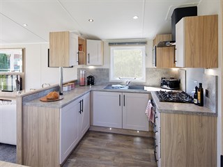 2023 Willerby Manor Static Caravan Holiday Home kitchen
