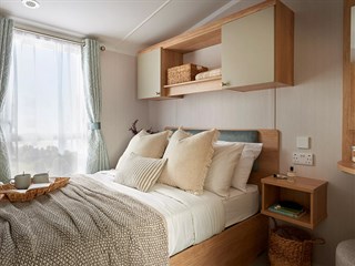 2024 Swift Provence Static Caravan Holiday Home main bedroom detail