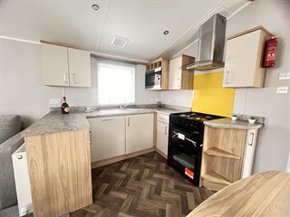 2023 Willerby Castleton 8ft x 12.5ft, 3 bedroom Static Caravan Holiday Home kitchen