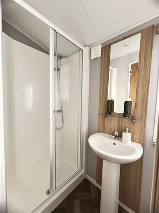 2023 Willerby Castleton 8ft x 12.5ft, 3 bedroom Static Caravan Holiday Home shower room