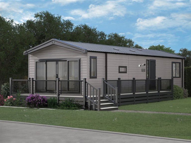 New Swift Moselle Lodge 2022 2 bedrooms 40 x 13 feet (sleeps 4/6) £95,500.00