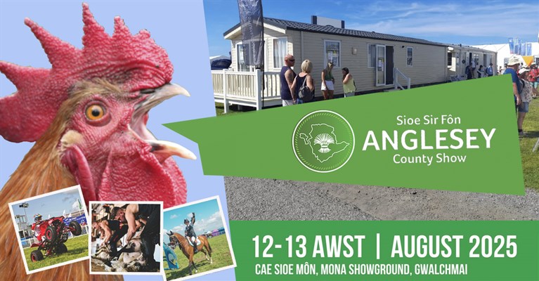 Join Lloyds Caravan & Lodge Sales at the Anglesey Agricultural Show 12th and 13th August | Mona Showground