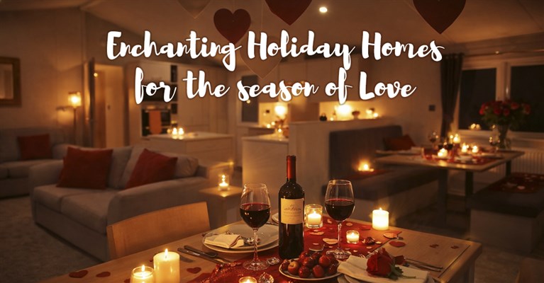 Enchanting Holiday Homes  for the season of Love