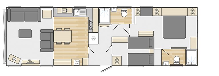 2023 Swift Vendee lodge 42ft x 13ft, 2 bedroom Static Caravan Holiday Home