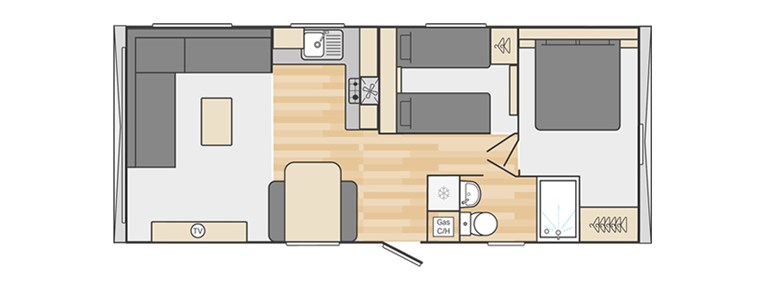 2025 Swift Royan 28ft x 12ft 2 bedroom Static Caravan Holiday Home