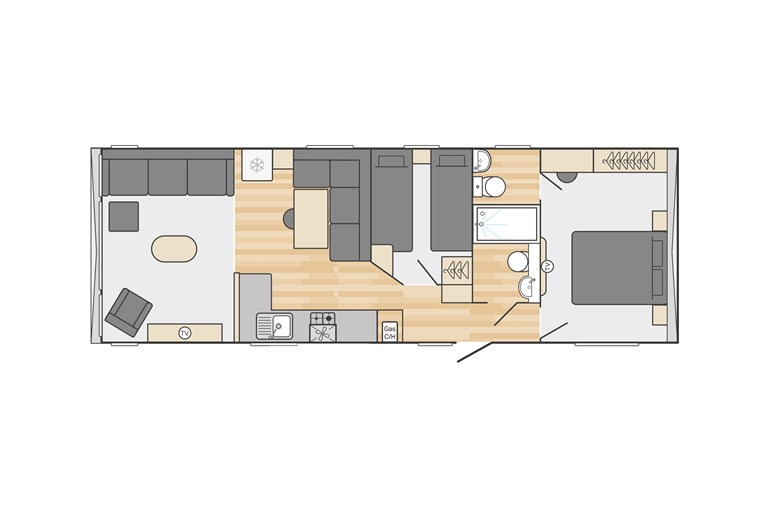 2023 Swift Moselle 35ft x12ft 2 bedroom Static Caravan Holiday Home