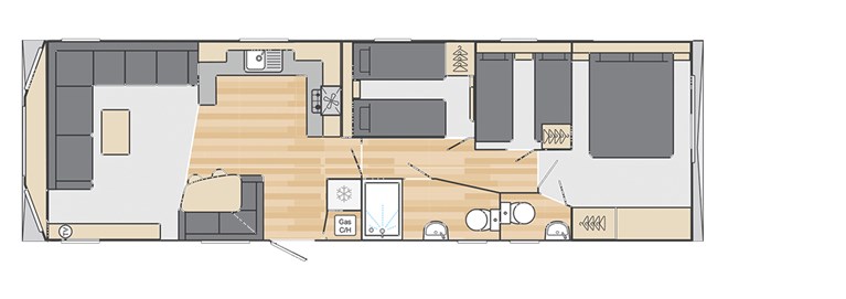 2026 Swift Loire 38ft x 12ft 3 bedroom Static Caravan Holiday Home