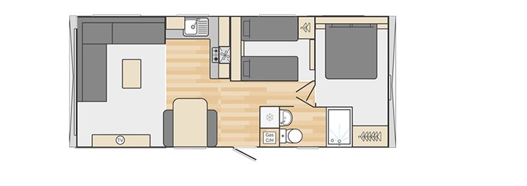 2026 Swift Royan 28ft x 12ft 2 bedroom Static Caravan Holiday Home