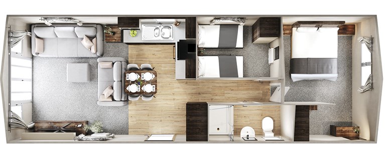 2026 Willerby Ellerton Extra 37ft x 12ft 2 bedroom Static Caravan Holiday Home