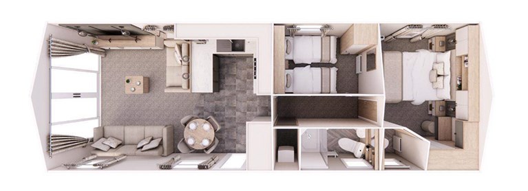 2026 Willerby Salisbury 35ft x 12ft 2 bedroom Static Caravan Holiday Home