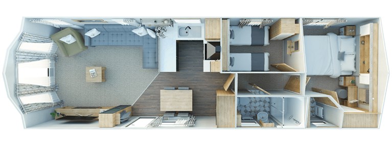 2026 Willerby Sierra 38ft x 12ft 2 bedroom Static Caravan Holiday Home (factory null)