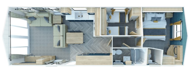 2026 Willerby Gainsborough 35ft x 12ft 2 bedroom Static Caravan Holiday Home