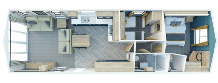 2026 Willerby Gainsborough 38ft x 12ft 2 bedroom Static Caravan Holiday Home