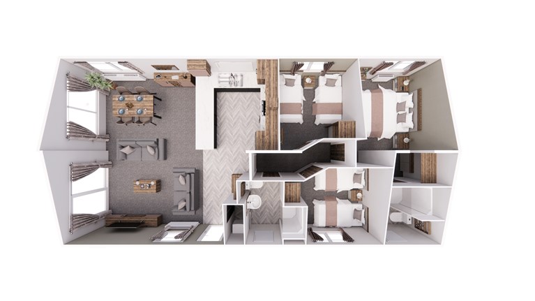 2026 Willerby Boston 40ft x 20ft 3 bedroom Static Lodge Holiday Home