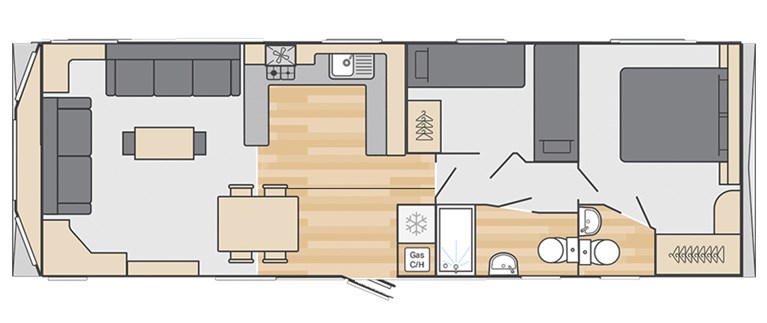 2027 Swift Provence 35ft x 12ft 2 bedroom Static Caravan Holiday Home