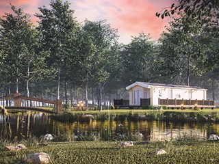 2027 Willerby Leven Static Caravan Holiday Home exterior