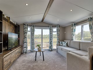 2027 Willerby Leven Static Caravan Holiday Home lounge