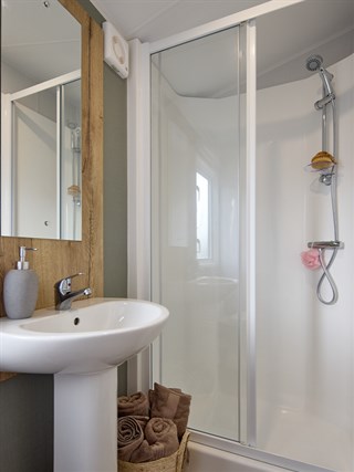 2027 Willerby Ellerton Extra Static Lodge Holiday Home shower room