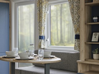 2027 Willerby Ashford Static Caravan Holiday Home dining area