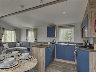 2027 Willerby Ashford Static Caravan Holiday Home dining kitchen