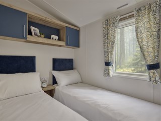 2027 Willerby Ashford Static Caravan Holiday Home twin bedroom