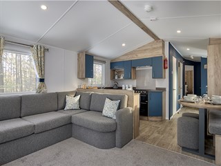 2027 Willerby Ashford Static Caravan Holiday Home lounge sofa
