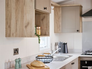 2027 Willerby Malton Static Caravan Holiday Home kitchen counter top