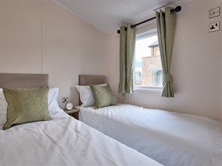2027 Willerby Malton Static Caravan Holiday Home twin bedroom