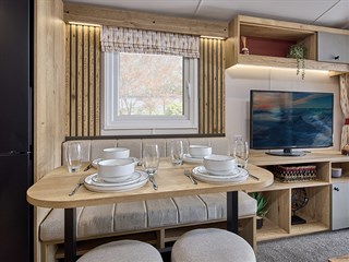 2027 Willerby Rio Compact Static Caravan Holiday Home kitchen