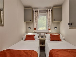 2027 Willerby Rio Compact Static Caravan Holiday Home twin bedroom