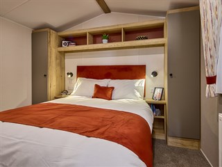 2027 Willerby Rio Compact Static Caravan Holiday Home main bedroom