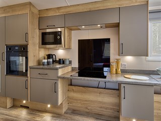 2027 Willerby Rio Access Static Caravan Holiday Home kitchen
