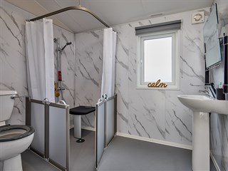 2027 Willerby Rio Access Static Caravan Holiday Home wet room