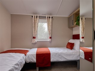 2027 Willerby Rio Access Static Caravan Holiday Home twin bedroom
