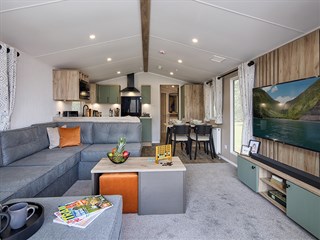 2027 Willerby Buxton Static Caravan Holiday Home lounge overview