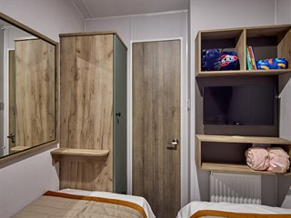 2027 Willerby Buxton Static Caravan Holiday Home twin bedroom