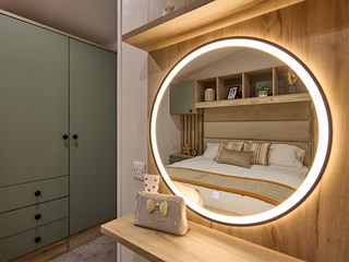 2027 Willerby Buxton Static Caravan Holiday Home mirror detail