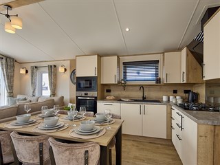 2027 Willerby Woodbridge Static Caravan Holiday Home kitchen