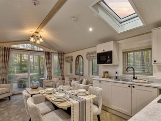 2027 Willerby Aspen Static Caravan Holiday Home lounge overview