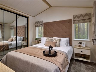 2027 Willerby Aspen Static Caravan Holiday Home main bedroom