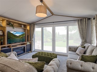 2027 Willerby Dorchester Static Caravan Holiday Home lounge