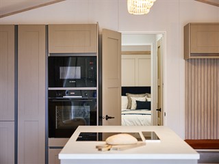 2027 Willerby Vogue Static Caravan Holiday Home dining area to main