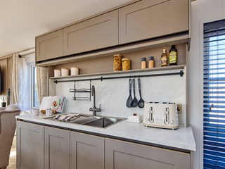 2027 Willerby Vogue Static Caravan Holiday Home kitchen
