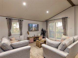 2027 Willerby Boston Static Lodge Holiday Home lounge