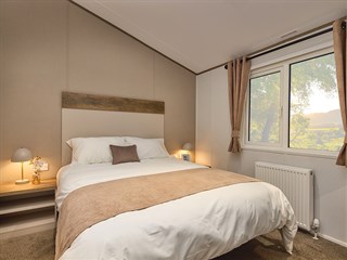 2027 Willerby Boston Static Lodge Holiday Home main bedroom