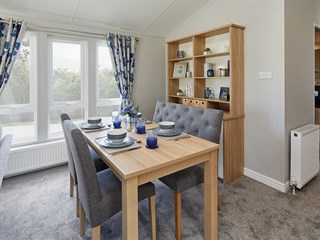 2027 Willerby Pinehurst Static Lodge Holiday Home dining area