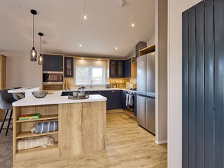 2027 Willerby New Holland Static Lodge Holiday Home kitchen